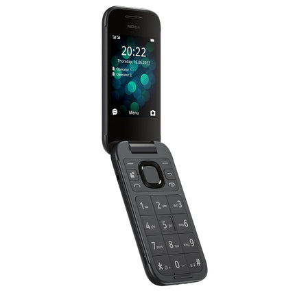 NOKIA 2660 FLIP 4G, DUAL SIM KEYPAD PHONE (BLACK) [Activated] [GRADE A]