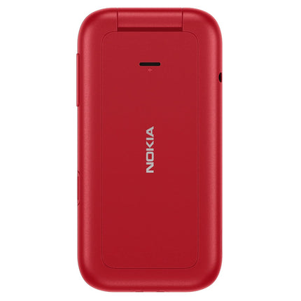 NOKIA 2660 FLIP, DUAL SIM KEYPAD PHONE (RED) [Activated] [GRADE A]