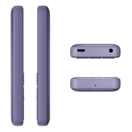 NOKIA 130, MUSIC DUAL SIM KEYPAD PHONE (PURPLE) [Activated] [GRADE A]
