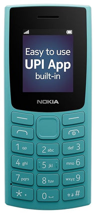 NOKIA ALL-NEW 105 SINGLE SIM KEYPAD PHONE (CYAN)  [Activated] [GRADE A]