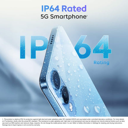 IQOO Z10 LITE 5G (TITANIUM BLUE, 6GB RAM, 128GB STORAGE)