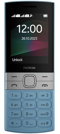 NOKIA 150, DUAL SIM KEYPAD PHONE (BLUE) [Activated] [GRADE A]
