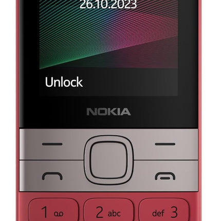 NOKIA 150, DUAL SIM KEYPAD PHONE (RED) [Activated] [GRADE A]