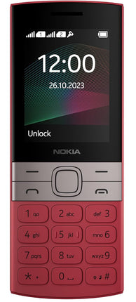 NOKIA 150, DUAL SIM KEYPAD PHONE (RED) [Activated] [GRADE A]
