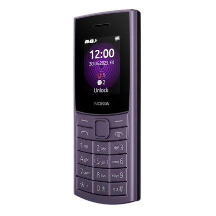 NOKIA 110 4G, DUAL SIM KEYPAD PHONE (ARCTIC PURPLE) [Activated] [GRADE A]
