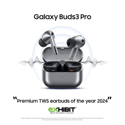SAMSUNG GALAXY BUDS 3 PRO WITH GALAXY AI (WHITE) [Activated] [GRADE A]