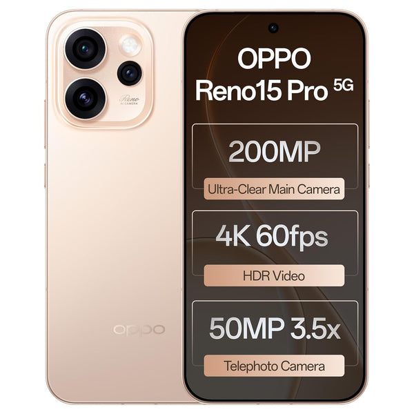 OPPO Reno 15 Pro 5G | 1 Year Warranty