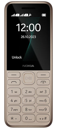 NOKIA 130, MUSIC DUAL SIM KEYPAD PHONE (GOLD) [Activated] [GRADE A]