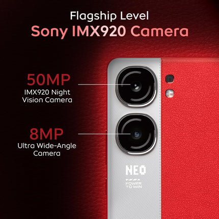 iQOO Neo9 Pro 5G (Fiery Red, 8GB RAM, 128GB Storage) | Snapdragon 8 Gen 2 Processor | Supercomputing Chip Q1 | Flagship Level Sony IMX920 Camera (Open Box)
