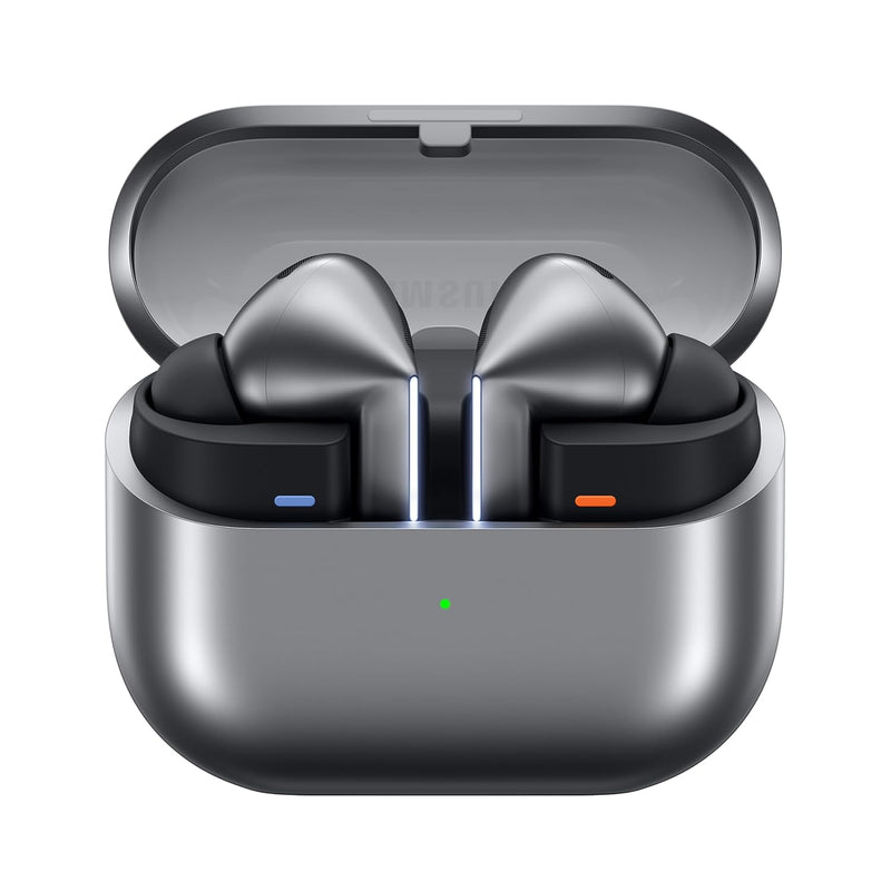 Samsung Galaxy Buds3 Pro Wireless Earbuds, Powered by Galaxy AI, IP57, Active Noise Cancellation, Adaptive Noise Control, 37hrs Battery, 360 Surround Sound, Pinch Controls, Galaxy Ecosystem, Silver (Open Box)