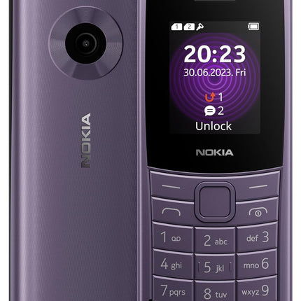 NOKIA 110 4G, DUAL SIM KEYPAD PHONE (ARCTIC PURPLE) [Activated] [GRADE A]