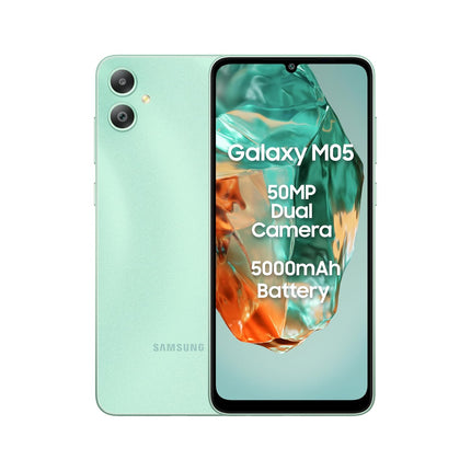 SAMSUNG GALAXY M05 (MINT GREEN, 4GB RAM, 64 GB STORAGE)