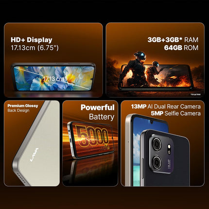Lava Bold N2 Lite | 1 Year Warranty