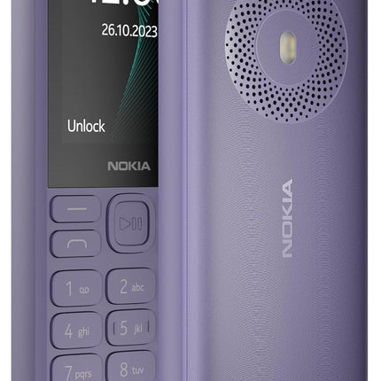 NOKIA 130, MUSIC DUAL SIM KEYPAD PHONE (PURPLE) [Activated] [GRADE A]