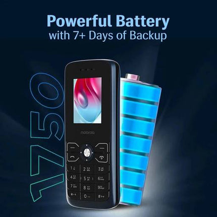 MOTOROLA MOTO A50V DUAL SIM KEYPAD PHONE (DARK BLUE) [Activated] [GRADE A]