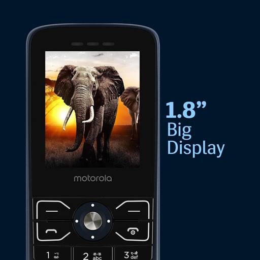 MOTOROLA MOTO A50V DUAL SIM KEYPAD PHONE (DARK BLUE) [Activated] [GRADE A]