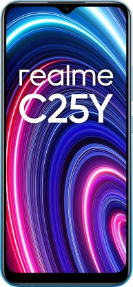 REALME C25Y Glacier Blue 64GB Front Display – SaarBazaar