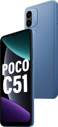 POCO C51 (ROYAL BLUE, 64 GB)  (4 GB RAM)[Like New]