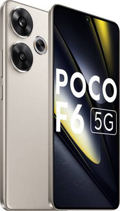 POCO F6 5G (TITANIUM, 8 GB RAM, 256 GB STORAGE)[Like New]