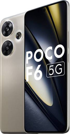 POCO F6 5G (TITANIUM, 12 GB RAM, 512 GB STORAGE)[Like New]