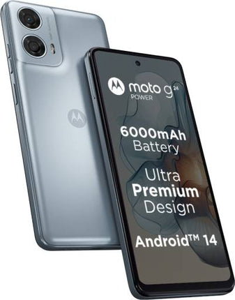 MOTOROLA G24 POWER (GLACIER BLUE, 128 GB)  (8 GB RAM) [Activated] [GRADE B]