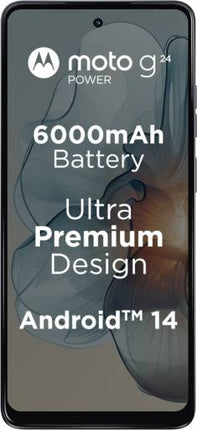 MOTOROLA G24 POWER (GLACIER BLUE, 128 GB)  (8 GB RAM) [Activated] [GRADE B]
