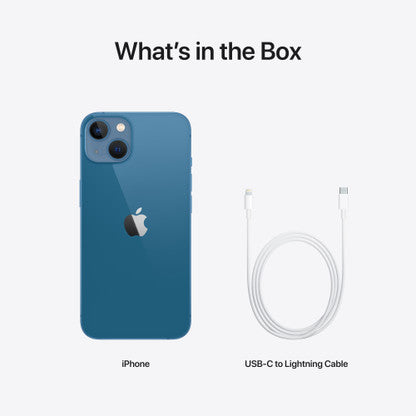 APPLE IPHONE 13 (BLUE, 128 GB) [REFURBISHED] [GRADE A]