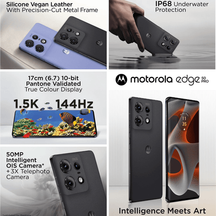 Motorola Edge 50 Pro (12+256GB) | 1 Year Warranty - SAARBazaar