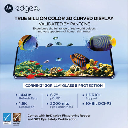 Motorola Edge 50 Pro | Open Box | 1 Year Warranty - SAARBazaar