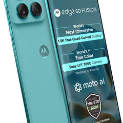 MOTOROLA EDGE 60 FUSION 5G (PANTONE AMAZONITE, 8 GB RAM, 256 GB STORAGE) - SAARBazaar