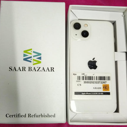 APPLE IPHONE 13 (Used, 128 GB, Mix Color) [Grade C] [Open Box]