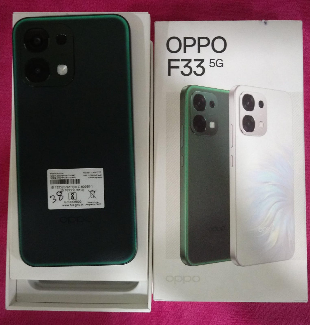 OPPO F33 5G (8GB, 128GB) – Open Box – Very Good grade – photo 2