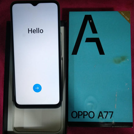 OPPO A77 (4GB, 64 GB, Open Box, Mix Color) [Grade C] [Open Box]