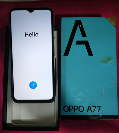OPPO A77 (4GB, 64 GB, Open Box, Mix Color) [Grade C] [Open Box]
