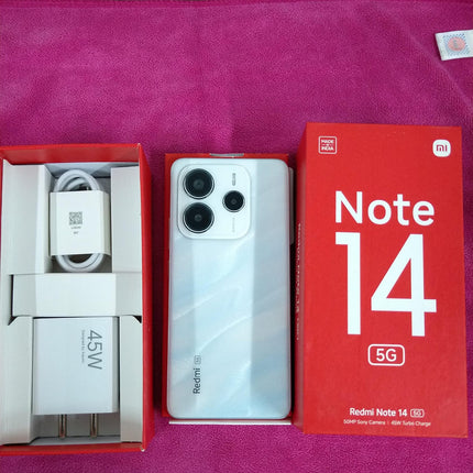 REDMI NOTE 14 5G (6GB, 128 GB, Open Box, Mix Color) [Grade B] [Open Box]