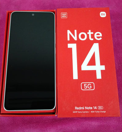REDMI NOTE 14 5G (6GB, 128 GB, Open Box, Mix Color) [Grade B] [Open Box]