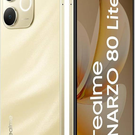 REALME NARZO 80 LITE 4G (BEACH GOLD, 4GB RAM, 64GB STORAGE)
