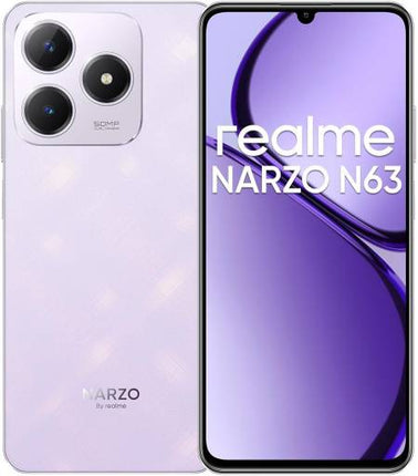 REALME NARZO N63 4G (TWILIGHT PURPLE, 128 GB)  (4 GB RAM) [Activated] [GRADE C]