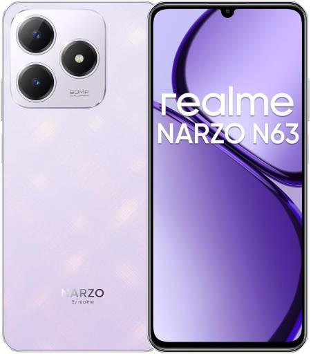 REALME NARZO N63 4G (TWILIGHT PURPLE, 128 GB)  (4 GB RAM) [Activated] [GRADE C]