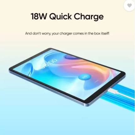 realme Pad Mini WiFi Tablet | 4GB RAM 64GB ROM, 8.7 inch Display | 6400 mAh | Dual Speakers | 1 Year Warranty - SAARBazaar