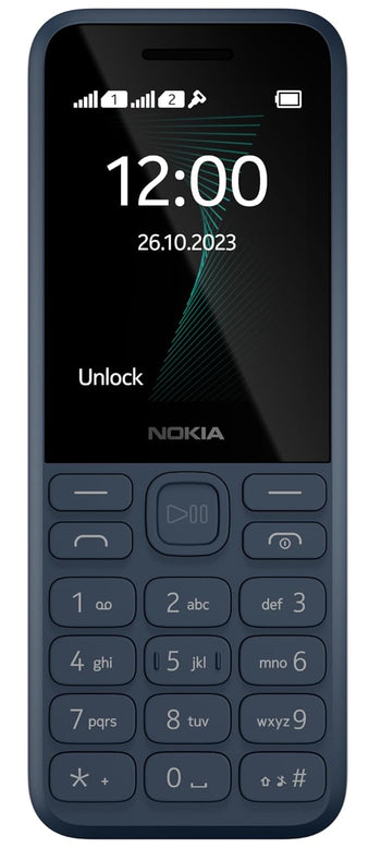 NOKIA 130 MUSIC DUAL SIM KEYPAD PHONE | Open Box | 1 Year Warranty - SAARBazaar