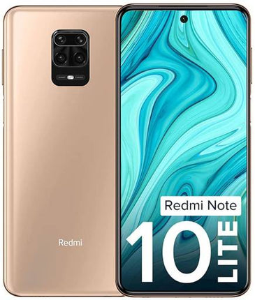 REDMI NOTE 10 LITE (CHAMPAGNE GOLD, 64 GB)  (4 GB RAM) [Activated] [GRADE B]