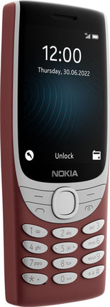 NOKIA 8210 4G, DUAL SIM KEYPAD PHONE (RED) [Activated] [GRADE A]