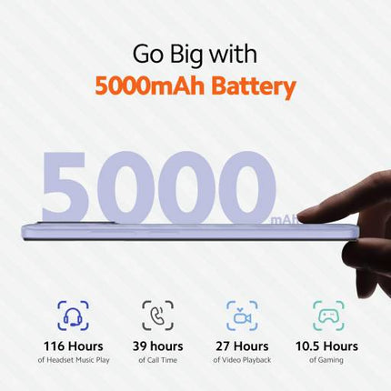 REDMI 12C (LAVENDER PURPLE, 128 GB)  (4 GB RAM) [Activated] [GRADE C]