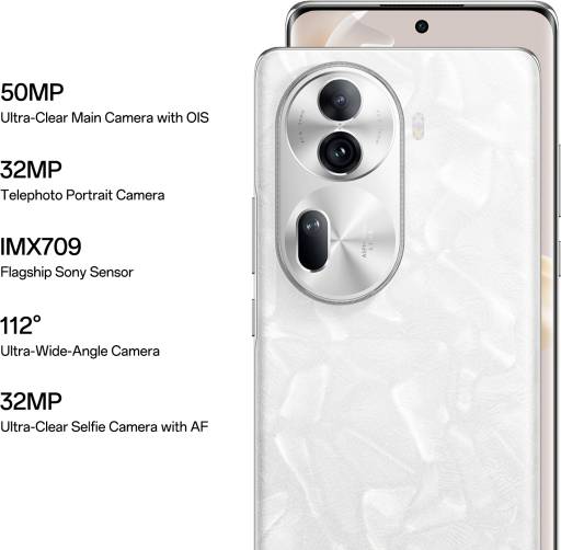 OPPO RENO11 PRO 5G (PEARL WHITE, 256 GB)  (12 GB RAM) [Activated] [GRADE A]