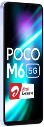 POCO M6 5G - LOCKED WITH AIRTEL PREPAID (ORION BLUE, 128 GB)  (4 GB RAM) [Activated] [GRADE C]