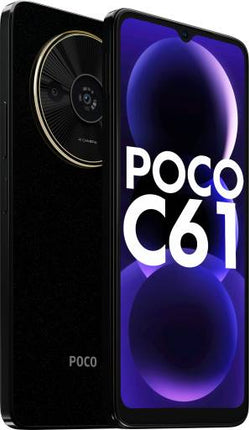 POCO C61 (DIAMOND DUST BLACK, 64 GB)  (4 GB RAM) [Activated] [GRADE B]