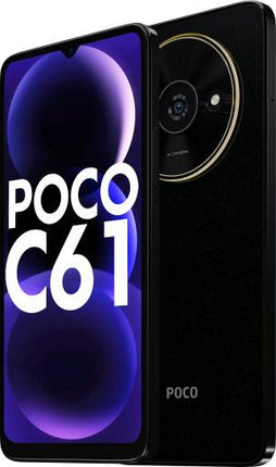 POCO C61 (DIAMOND DUST BLACK, 64 GB)  (4 GB RAM) [Activated] [GRADE C]