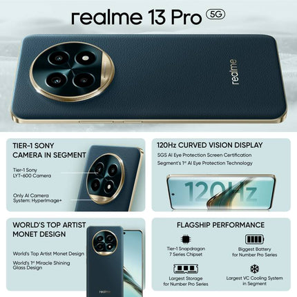 REALME 13 PRO 5G (MIX COLOUR, 128 GB)  (8 GB RAM) [Used / Preowned] [GRADE C]