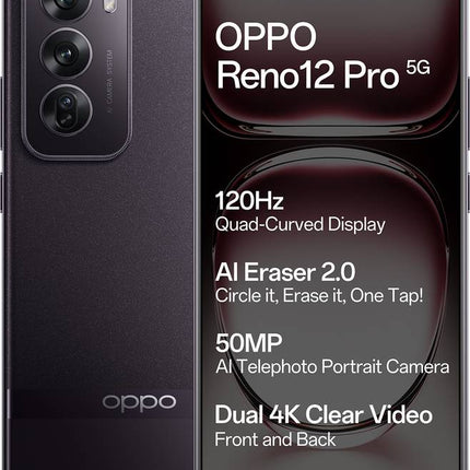 OPPO RENO 12 PRO 5G (MIX COLOUR, 12 GB RAM, 512 GB STORAGE) [Activated] [GRADE A]